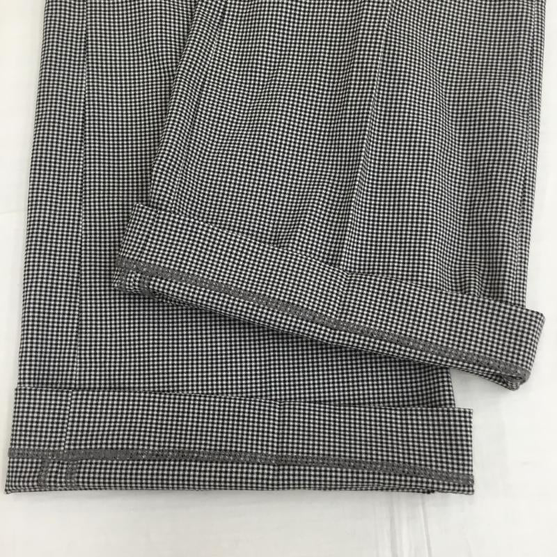 ココ ディール COCO DEAL パンツ スラックス 2 チェック 黒 / ブラック / レディース USED 古着 中古 10138289