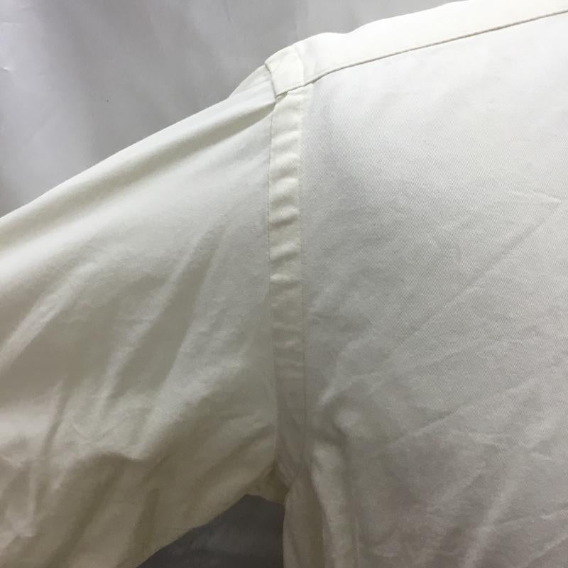 ラルフローレン RALPHLAUREN シャツ、ブラウス 長袖 長袖シャツ カラーシャツ 長袖カットソー ボタンダウンシャツ ロゴ、文字 オフホワイト / オフホワイト /  メンズ USED 古着 中古 10113284