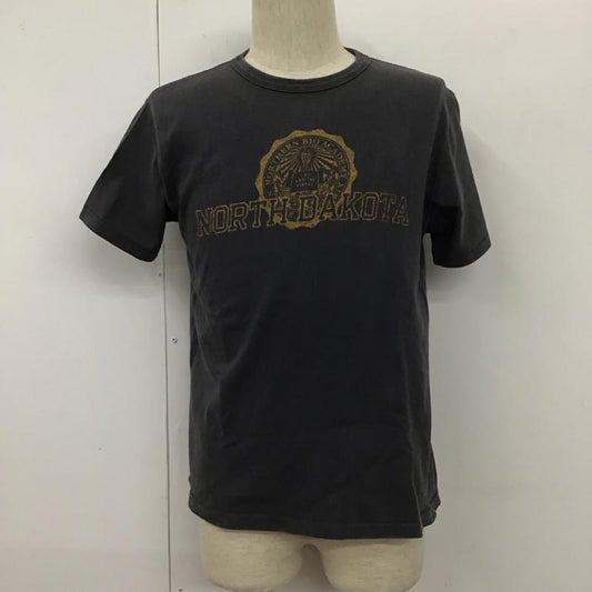 チャンピオン Champion Tシャツ 半袖 半袖カットソー プリントTシャツ クルーネックカットソー スウェットカットソー M プリント 灰 / グレー /  メンズ USED 古着 中古 10111117