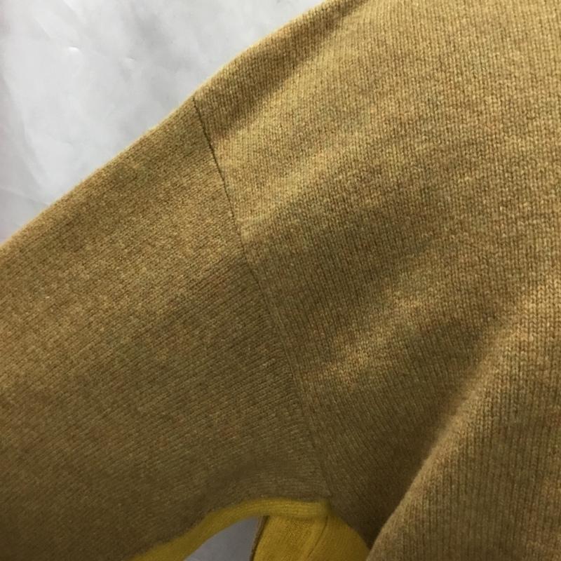 ヨーク YOKE ニット、セーター 長袖 YK22AW0432S CONNECTINGCREWNECKSWEATER 長袖ニット セーター 3 無地 ベージュ / ベージュ / X 黄 / イエロー / メンズ USED 古着 中古 10106599