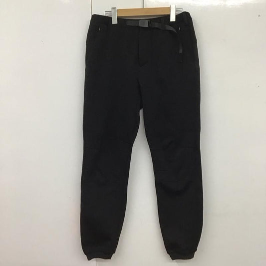 グラミチ GRAMICCI パンツ ワークパンツ、ペインターパンツ gcp-21f096 クォーターニットラッセンパンツ ワイドパンツ M 無地 黒 / ブラック /  メンズ USED 古着 中古 10126178