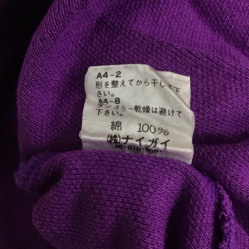 ポロバイラルフローレン Polo by RALPH LAUREN ポロシャツ 半袖 半袖ポロシャツ カラーシャツ 半袖カットソー LL ロゴ、文字 紫 / パープル / メンズ USED 古着 中古 10108493