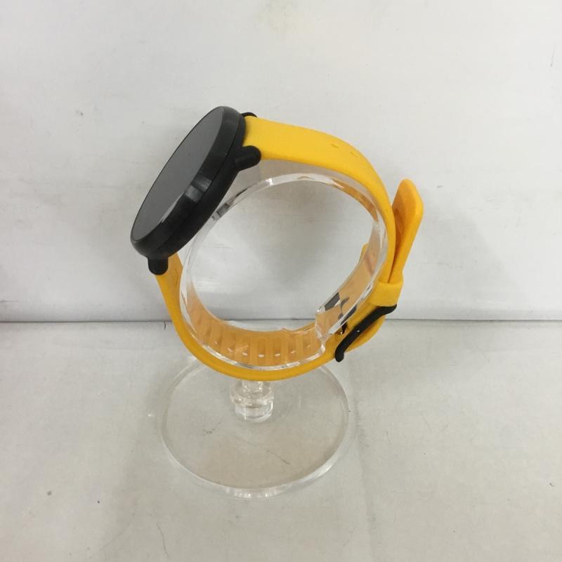 ポーラー POLAR 腕時計 デジタル 90075950 フィットネスウォッチ スマートウォッチ 箱有 ロゴ、文字 黒 / ブラック / X 黄 / イエロー / メンズ USED 古着 中古 10127499