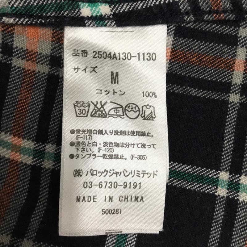 アズールバイマウジー AZUL BY MOUSSY シャツ、ブラウス 長袖 2504A130-1130 ウエスタンシャツ M チェック 紺 / ネイビー / X 白 / ホワイト / X 橙 / オレンジ / X 緑 / グリーン / レディース USED 古着 中古 10118494