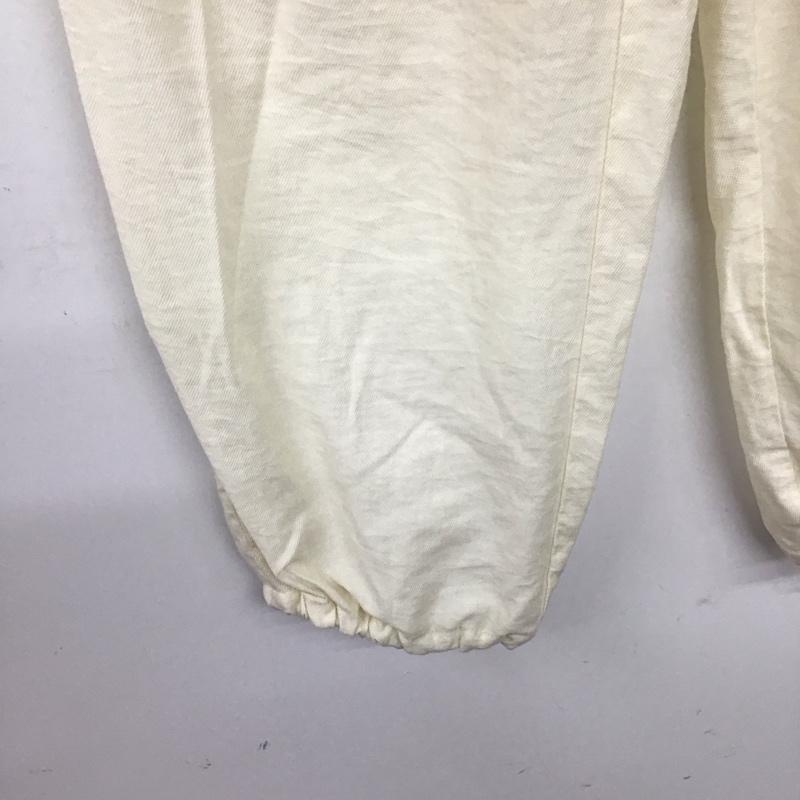 ローリーズファーム LOWRYS FARM パンツ ワークパンツ、ペインターパンツ FREE 無地 白 / ホワイト / レディース USED 古着 中古 10138128