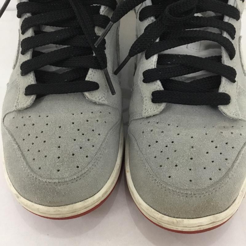 ナイキ NIKE スニーカー スニーカー AH7979-992 BY YOU DUNK LOW 26.5cm 26.5cm ロゴ、文字 灰 / グレー / X 赤 / レッド / メンズ USED 古着 中古 10124403