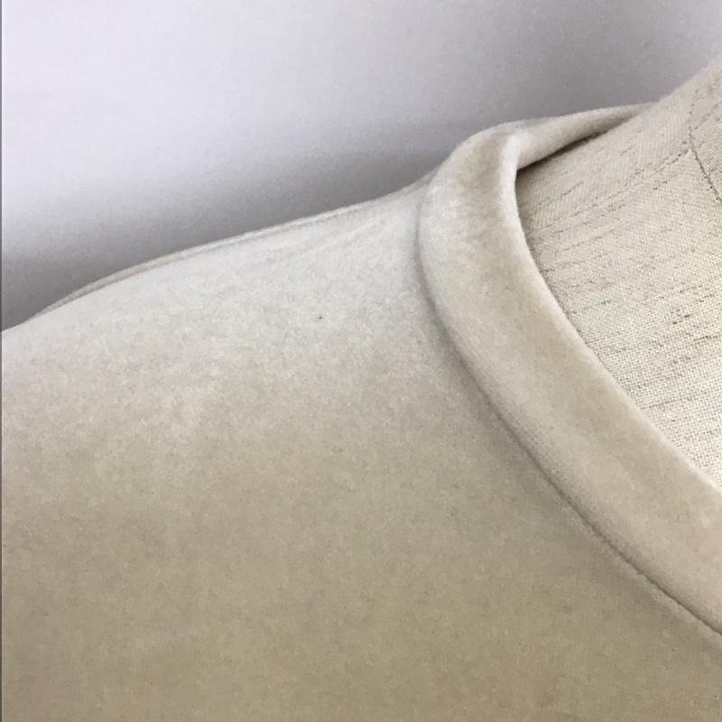 ザラ ZARA カットソー 長袖 長袖カットソー クルーネックカットソー S 無地 ベージュ / ベージュ / レディース USED 古着 中古 10125244