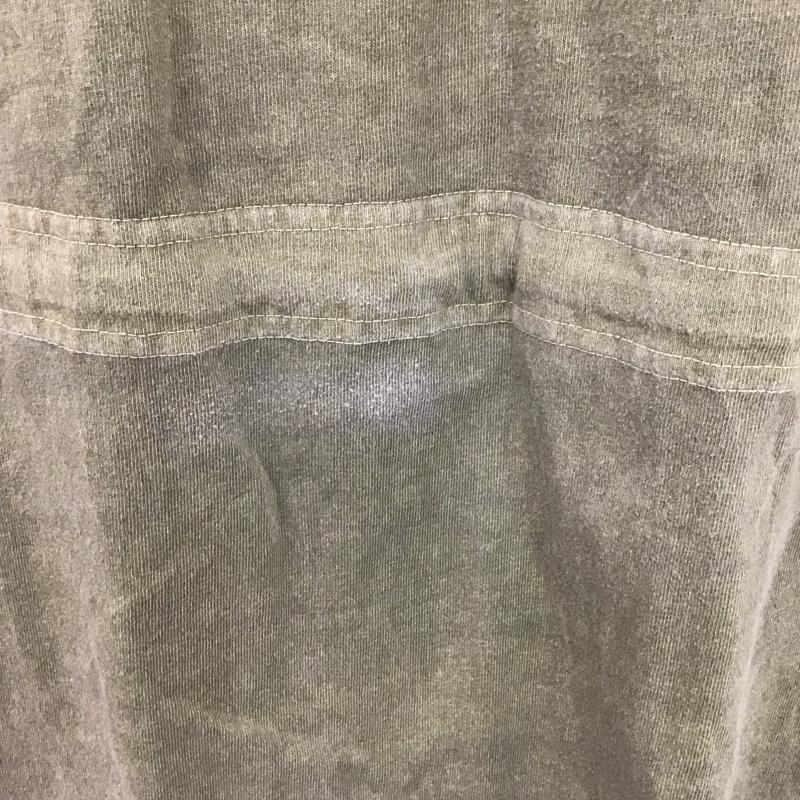 グッドオン Good On ワンピース ひざ丈スカート S 無地 カーキ / カーキ / レディース USED 古着 中古 10133879