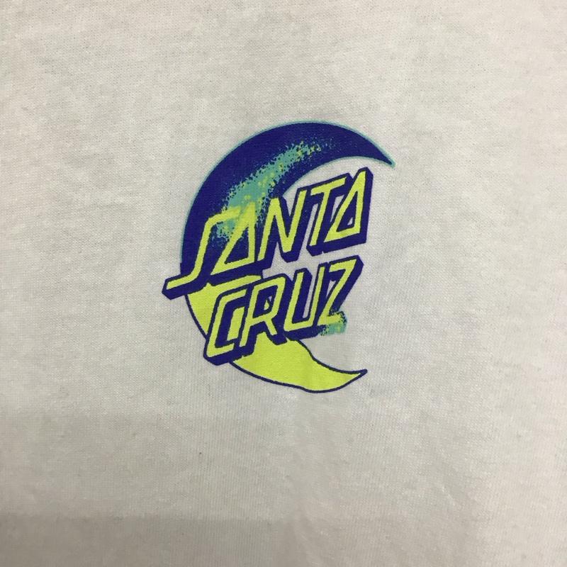 サンタクルーズ SANTA CRUZ Tシャツ 半袖 502232434 XL プリント X ロゴ、文字 白 / ホワイト / レディース USED 古着 中古 10134819