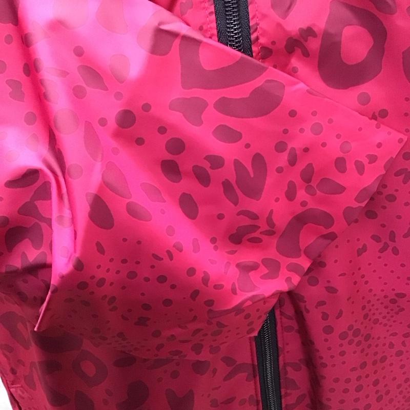 アディダス adidas ジャケット、上着 ジャンパー、ブルゾン S04737 climaproof デオドラント タグ付き ロゴ S ロゴ、文字 桃 / ピンク / レディース USED 古着 中古 10113234
