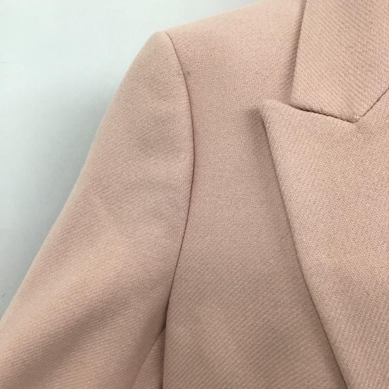 ザラ ZARA コート コート一般 9158 744 622 ロング丈 S 無地 桃 / ピンク / レディース USED 古着 中古 10118504