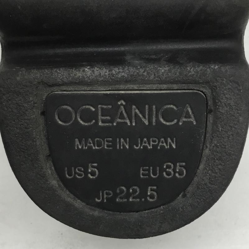 ユーズドクロージング used clothes サンダル サンダル OCEANICA 22.5cm 無地 黒 / ブラック / レディース USED 古着 中古 10110475