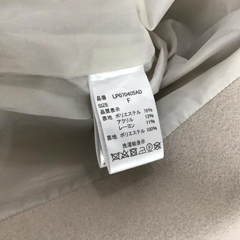 レプシィム LEPSIM コート コート一般 FREE 無地 灰 / グレー / レディース USED 古着 中古 10122252