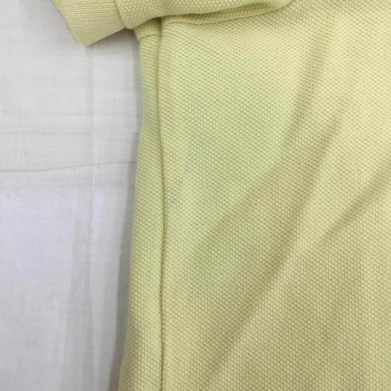 ポロラルフローレン POLO RALPH LAUREN カットソー 半袖 ポロシャツ L ロゴ、文字 黄 / イエロー / メンズ USED 古着 中古 10136803