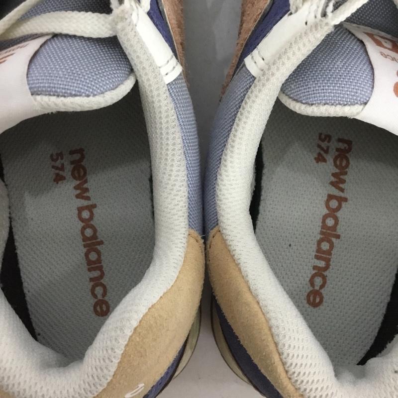 ニューバランス New Balance スニーカー スニーカー ML574RA2 24.5cm 24.5cm ロゴ、文字 青 / ブルー / レディース USED 古着 中古 10133091