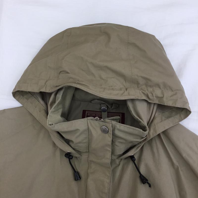 フェールラーベン FJALL RAVEN ジャケット、上着 ジャンパー、ブルゾン FR-1630L ナイロンパーカー マウンテンパーカー L ロゴ、文字 ベージュ / ベージュ / X 赤 / レッド / メンズ USED 古着 中古 10134510