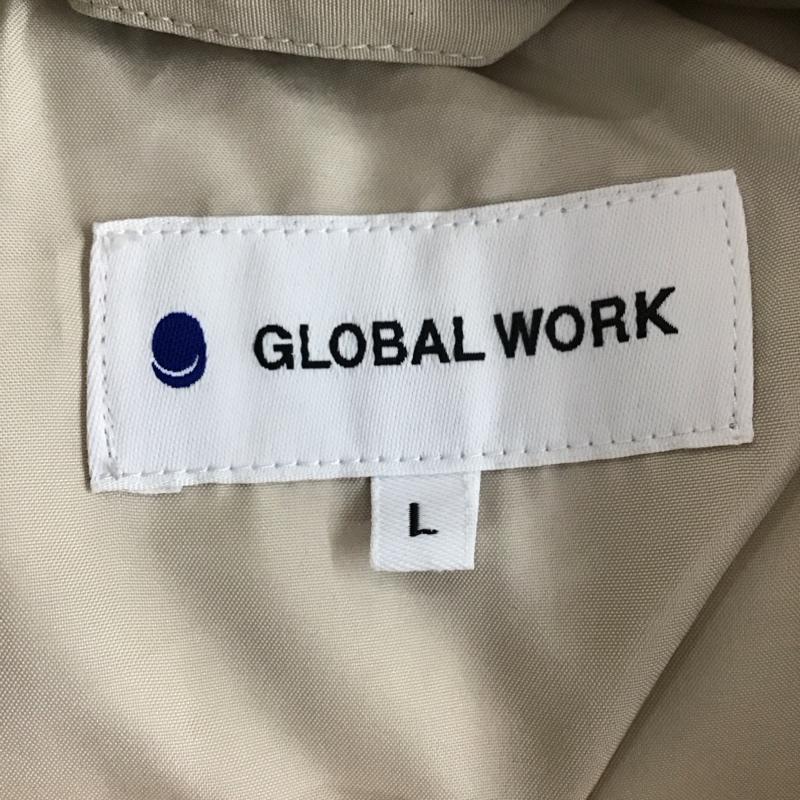 グローバルワーク GLOBAL WORK ジャケット、上着 ダウンジャケット GW719502AD ダウンジャケット L 無地 ベージュ / ベージュ / レディース USED 古着 中古 10130295