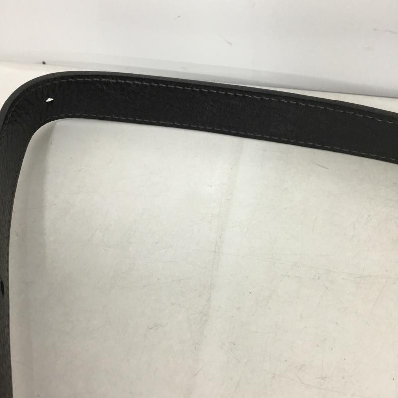 エンダースキーマ Hender Scheme ショルダーバッグ ショルダーバッグ one side belt bag レザー ロゴ、文字 黒 / ブラック / メンズ USED 古着 中古 10147448