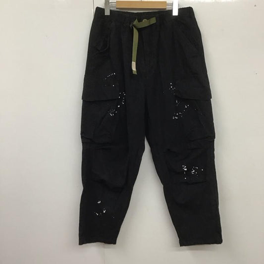 古着 USED パンツ ワークパンツ、ペインターパンツ ワークパンツ ワイドパンツ カジュアルパンツ CHANGEWELL XL 無地 黒 / ブラック /  メンズ USED 古着 中古 10126621