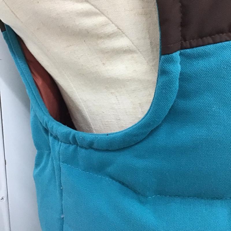 パタゴニア patagonia ベスト ベスト 27586fa14 ダウンベスト ノースリーブ アウター 前ボタン S ロゴ、文字 マルチカラー / マルチカラー / メンズ USED 古着 中古 10119998