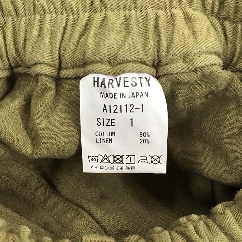 ハーベスティ HARVESTY パンツ チノパン A12112-1 サーカスパンツ 1 無地 ベージュ / ベージュ / レディース USED 古着 中古 10123497