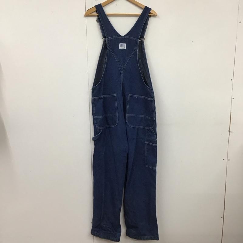 リバティー LIBERTY サロペット・オーバーオール サロペット、オーバーオール オーバーオール オールインワン デニムパンツ つなぎ ロゴ、文字 インディゴ / インディゴ /  メンズ USED 古着 中古 10124844
