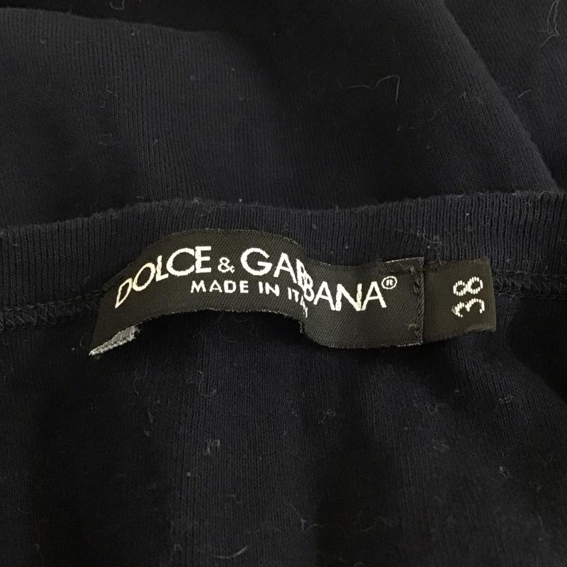 ドルチェアンドガッバーナ DOLCE&GABBANA タンクトップ タンクトップ F8258T 38 無地 紺 / ネイビー / レディース USED 古着 中古 10109481