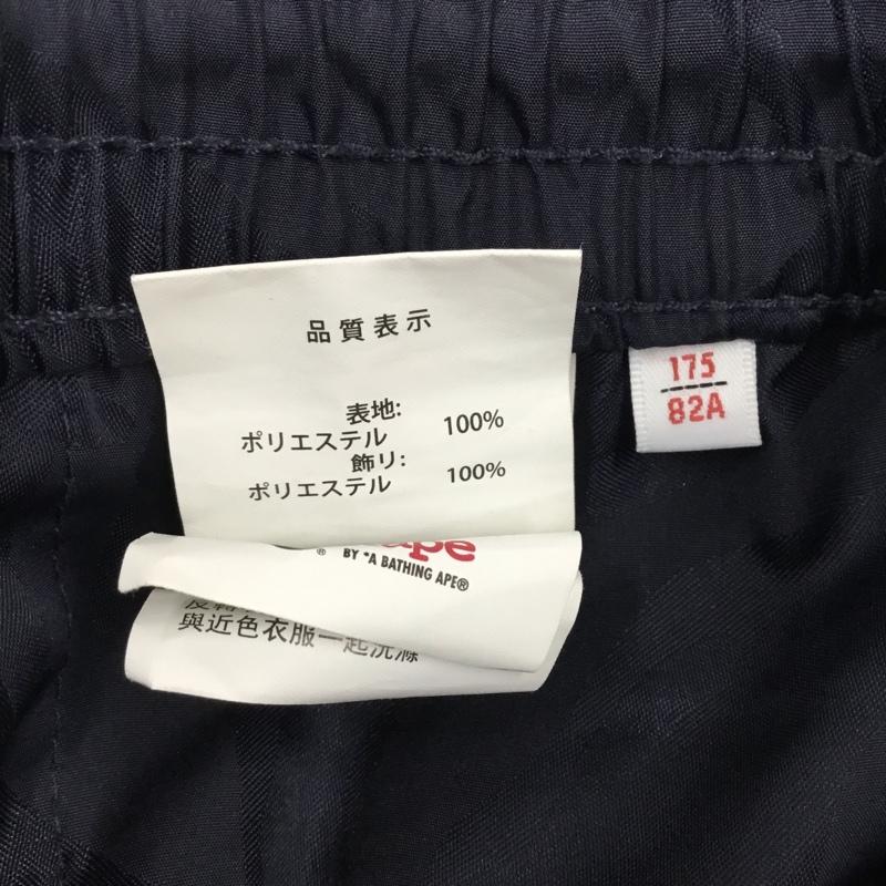 エーエイプバイアベイシングエイプ AAPE BY A BATHING APE パンツ ショートパンツ ショートパンツ ハーフパンツ ナイロンパンツ M 総柄 紺 / ネイビー / メンズ USED 古着 中古 10111297