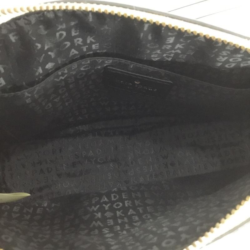 ケイトスペード Kate Spade ショルダーバッグ ショルダーバッグ バイカラー 2トーン ロゴ、文字 白 / ホワイト / X 黒 / ブラック / レディース USED 古着 中古 10138852