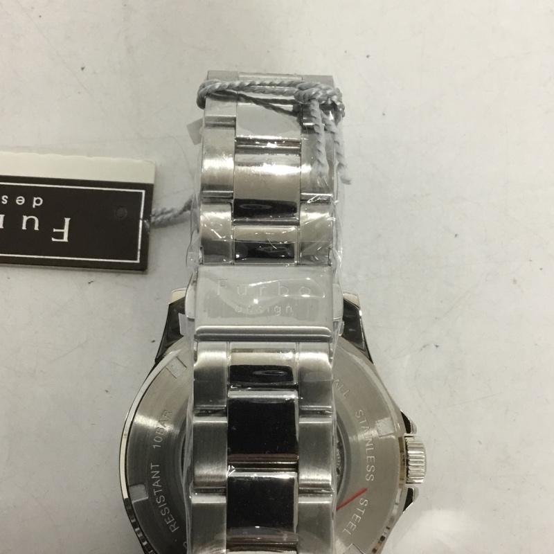 ファルボ FURBO 腕時計 アナログ(自動巻き) F5021 箱有 ロゴ、文字 銀 / シルバー / メンズ USED 古着 中古 10134958