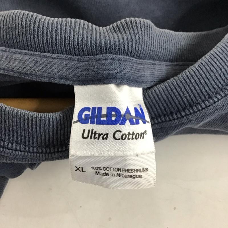 ギルダン GILDAN Tシャツ 半袖 XL ロゴ、文字 X プリント マルチカラー / マルチカラー / メンズ USED 古着 中古 10137007