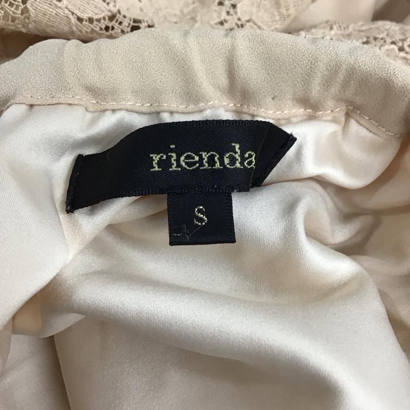 リエンダ rienda ワンピース・ドレス・オールインワン ワンピース・ドレス・オールインワン 1106S430-0530 オールインワン ショートパンツ オフショルダー S レース柄 桃 / ピンク / レディース USED 古着 中古 10115093