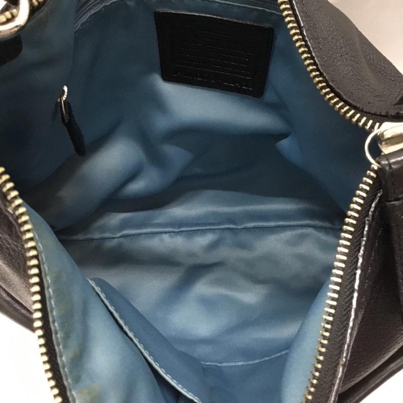コーチ COACH ショルダーバッグ ショルダーバッグ 22423 2WAY レザー 無地 黒 / ブラック / レディース USED 古着 中古 10119111