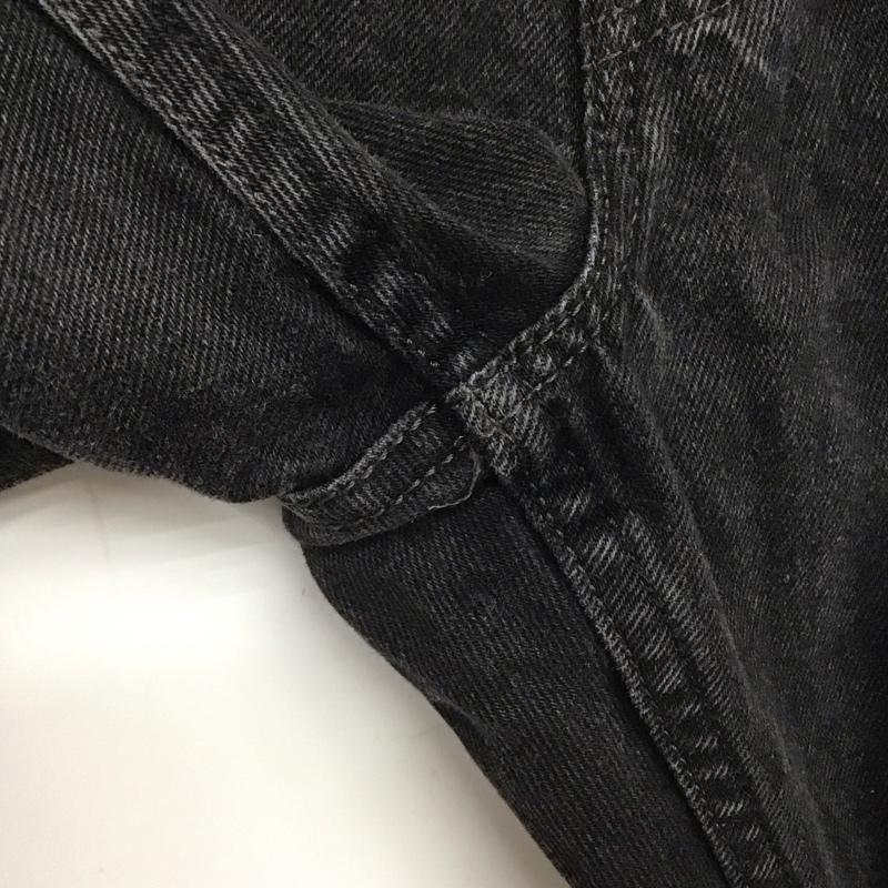 リーバイス Levi s パンツ デニム、ジーンズ 505 W36 L29 36インチ 無地 黒 / ブラック / メンズ USED 古着 中古 10139493