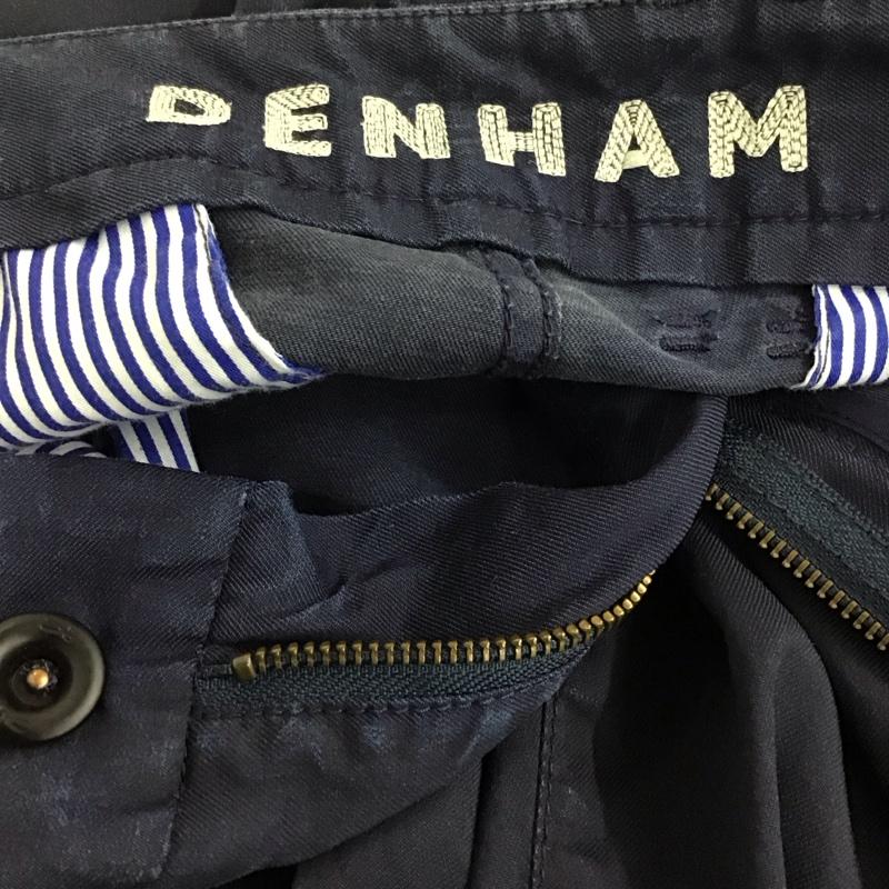 デンハム DENHAM パンツ ショートパンツ ショートパンツ ハーフパンツ カジュアルパンツ 30インチ 無地 紺 / ネイビー / メンズ USED 古着 中古 10134709