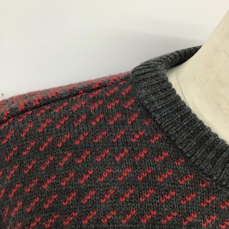 マコバ MACOBER ニット、セーター 長袖 長袖ニットカットソー ニット セーター クルーネックニット 刺繍 マルチカラー / マルチカラー / メンズ USED 古着 中古 10124261