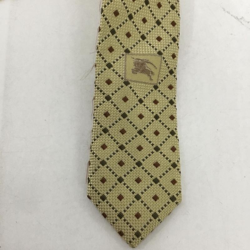 バーバリーロンドン Burberry London ネクタイ ネクタイ シルク 総柄 ベージュ / ベージュ / メンズ USED 古着 中古 10130029