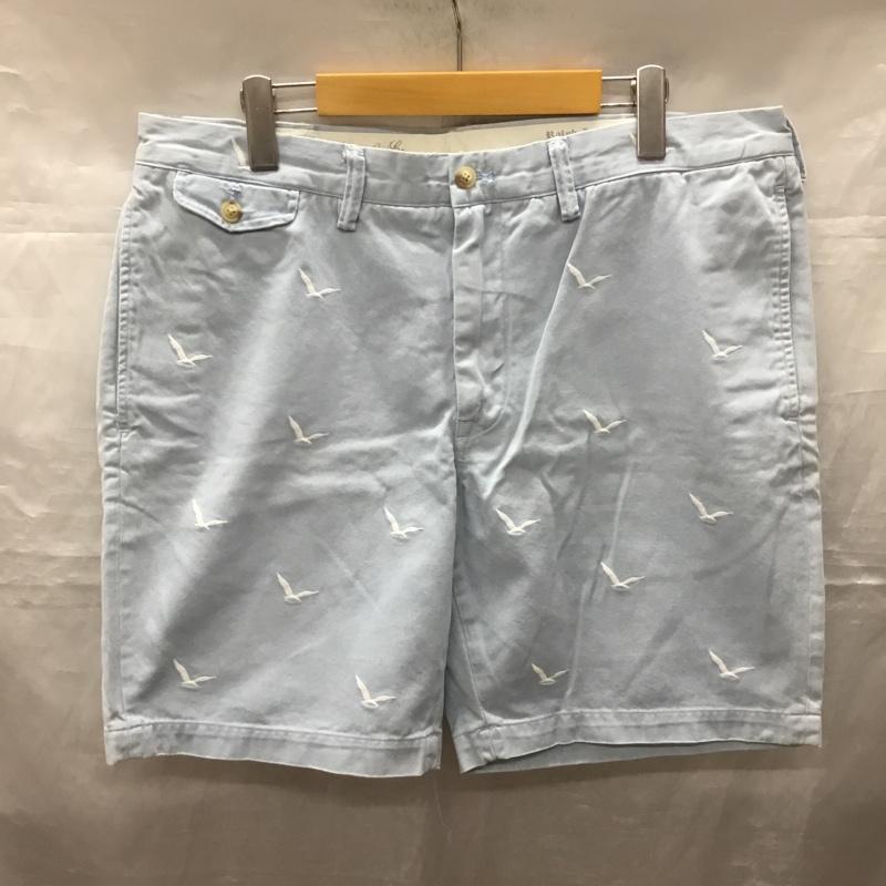 ラルフローレン RALPHLAUREN パンツ ショートパンツ ショートパンツ ハーフパンツ カジュアルパンツ 36 総柄 水色 / ライトブルー /  メンズ USED 古着 中古 10122905