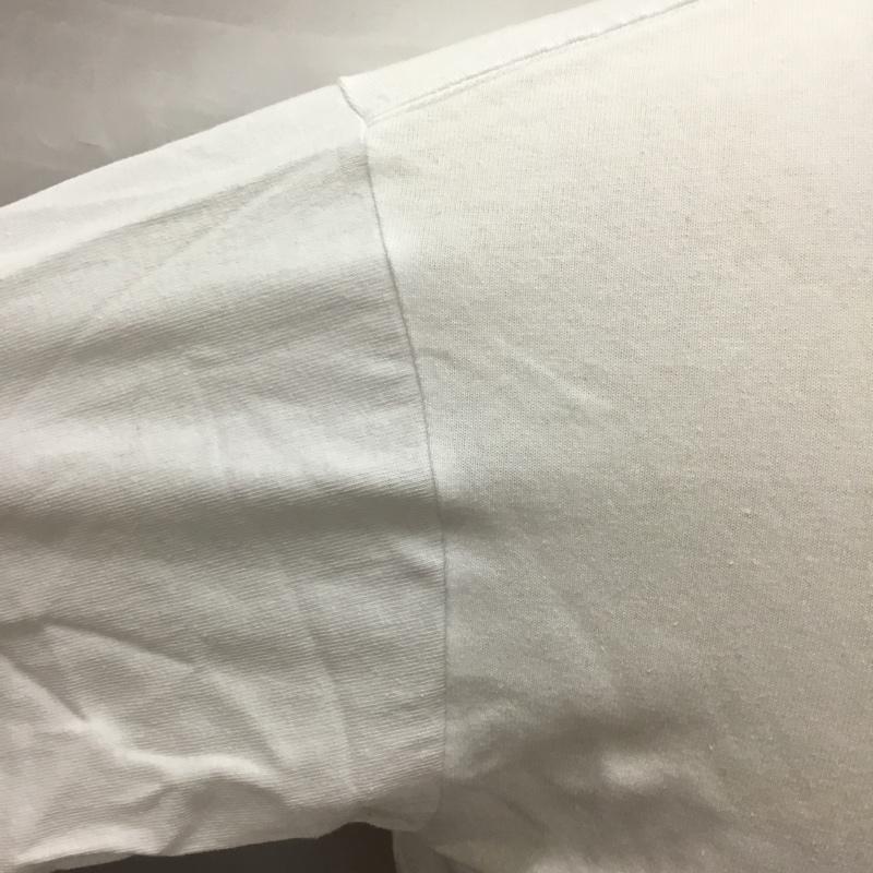 ベイプ BAPE Tシャツ 半袖 半袖カットソー プリントTシャツ クルーネックカットソー M ロゴ、文字 白 / ホワイト /  メンズ USED 古着 中古 10111289
