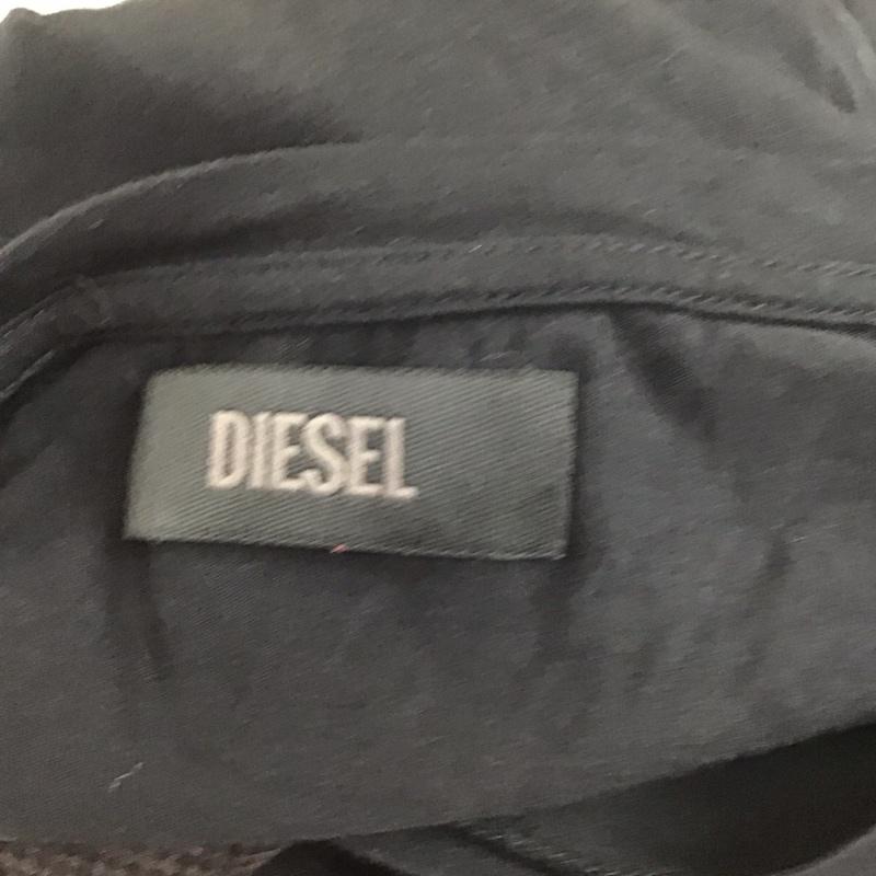 ディーゼル DIESEL Tシャツ 長袖 Vネック S 黒 / ブラック / レディース USED 古着 中古 10112335