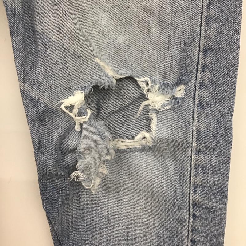 リーバイストラウスアンドコー Levi Strauss & co. パンツ デニム、ジーンズ デニムパンツ ワイドパンツ カジュアルパンツ 33インチ 無地 インディゴ / インディゴ /  メンズ USED 古着 中古 10126517