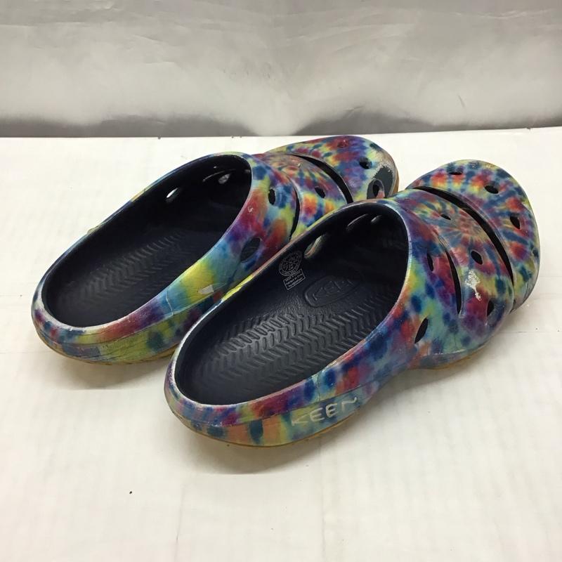キーン KEEN サンダル サンダル 1014834 YOGUI ARTS FULL タイダイ サボ 24cm 24.0cm マルチカラー / マルチカラー / レディース USED 古着 中古 10116068