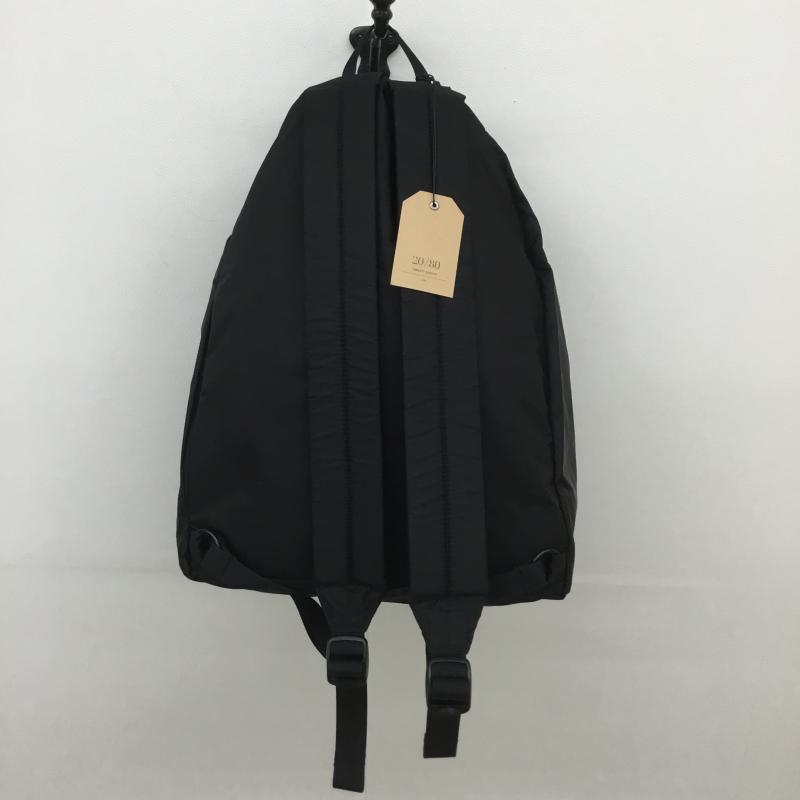 テゥエンティーエイティー 20/80 リュックサック、デイパック リュックサック、デイバッグ RIP STOP NYLON DAY PACK WITH SIDE POCKET ロゴ、文字 黒 / ブラック / メンズ USED 古着 中古 10107284