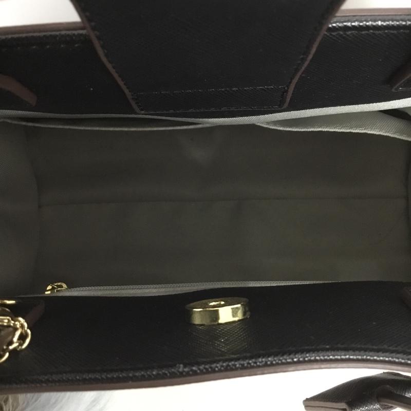 サマンサベガ Samantha Vega ハンドバッグ ハンドバッグ 2WAY ショルダー 鍵 無地 黒 / ブラック / レディース USED 古着 中古 10138338