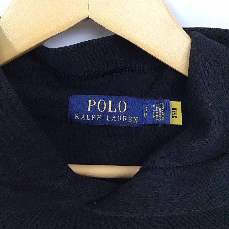 ポロラルフローレン POLO RALPH LAUREN パーカー 長袖 長袖パーカー プルオーバーパーカー スウェット S ロゴ、文字 黒 / ブラック / メンズ USED 古着 中古 10131404