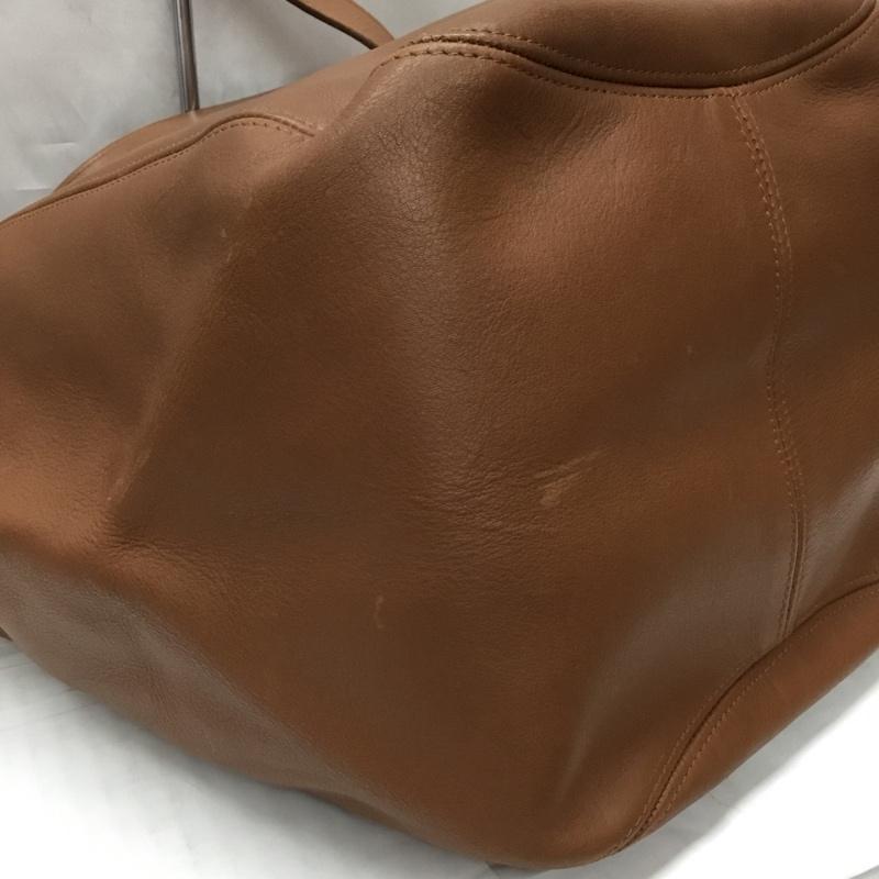 コーチ COACH トートバッグ トートバッグ 4082 オールドコーチ 無地 茶 / ブラウン / レディース USED 古着 中古 10107597