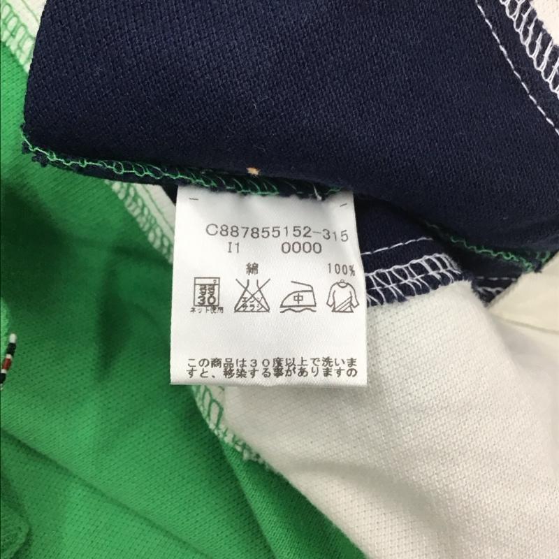 トミーヒルフィガー TOMMY HILFIGER ポロシャツ 半袖 半袖ポロシャツ カラーシャツ 半袖カットソー S ロゴ、文字 マルチカラー / マルチカラー /  メンズ USED 古着 中古 10111681