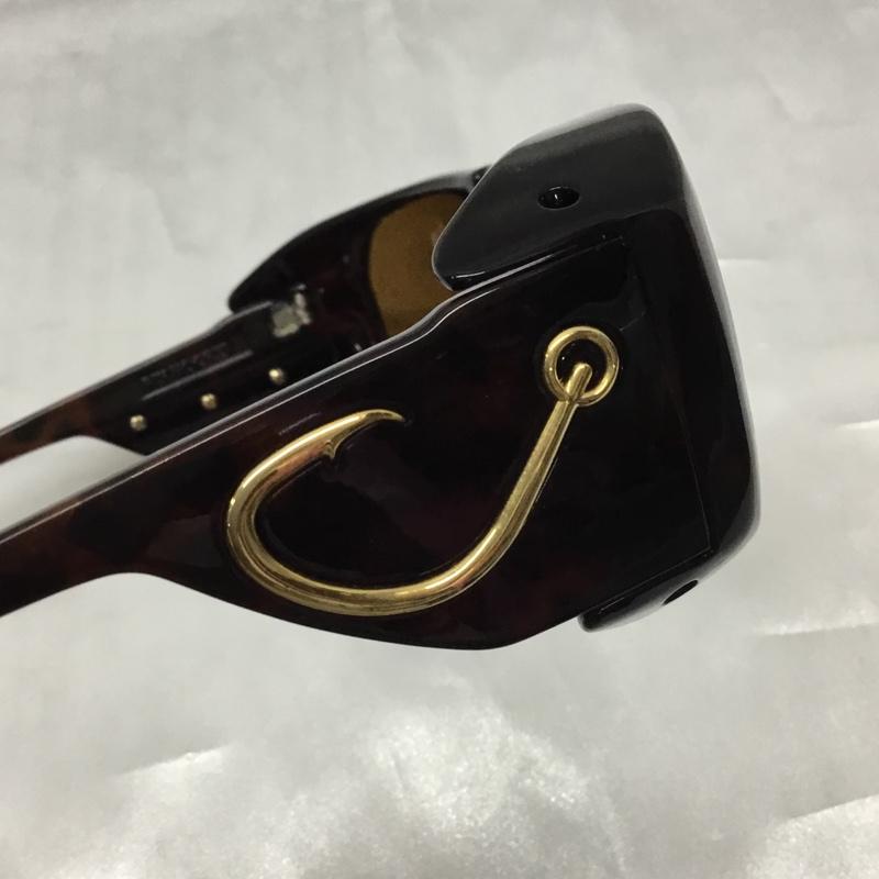 ブラックフライズ BLACK FLYS めがね・サングラス サングラス FLY HOOKER ワンポイント 茶 / ブラウン / メンズ USED 古着 中古 10109143