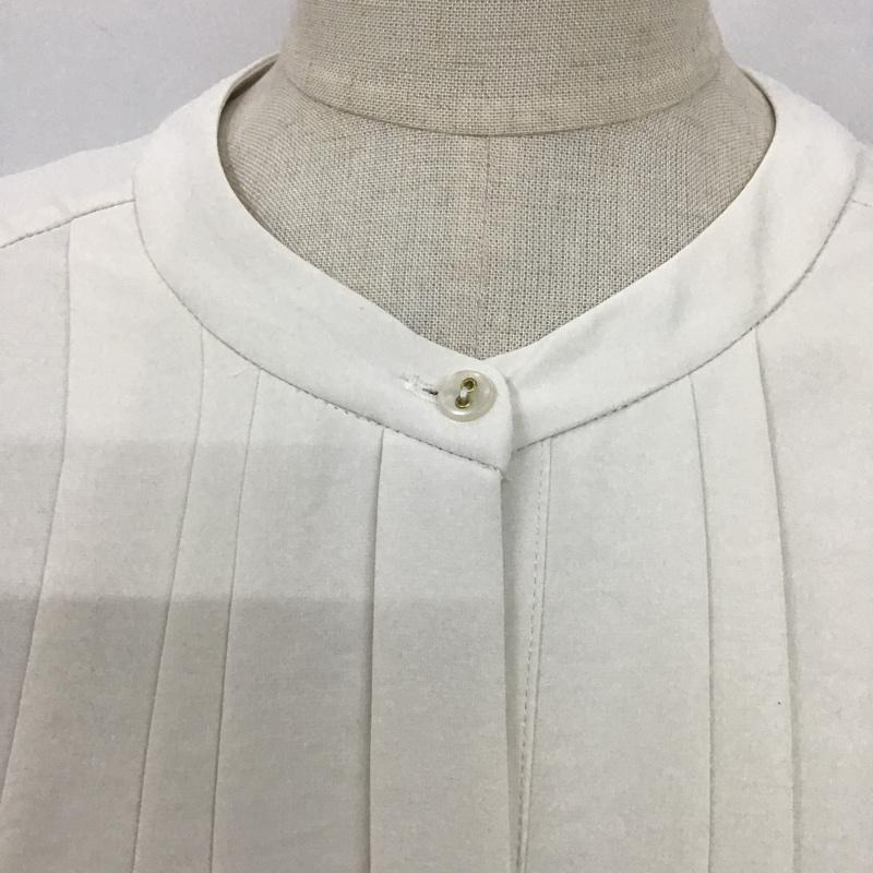 レプシィム LEPSIM シャツ、ブラウス 半袖 M 無地 オフホワイト / オフホワイト / レディース USED 古着 中古 10106127