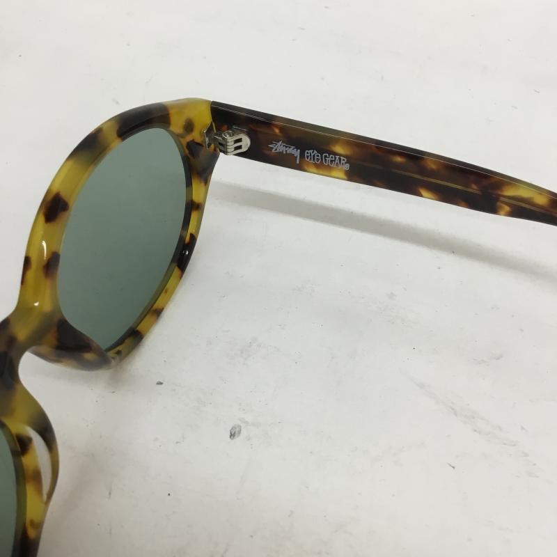 ステューシー STUSSY めがね・サングラス サングラス PEEN STUSSY ロゴ、文字 茶 / ブラウン / X 黄 / イエロー / メンズ USED 古着 中古 10129021